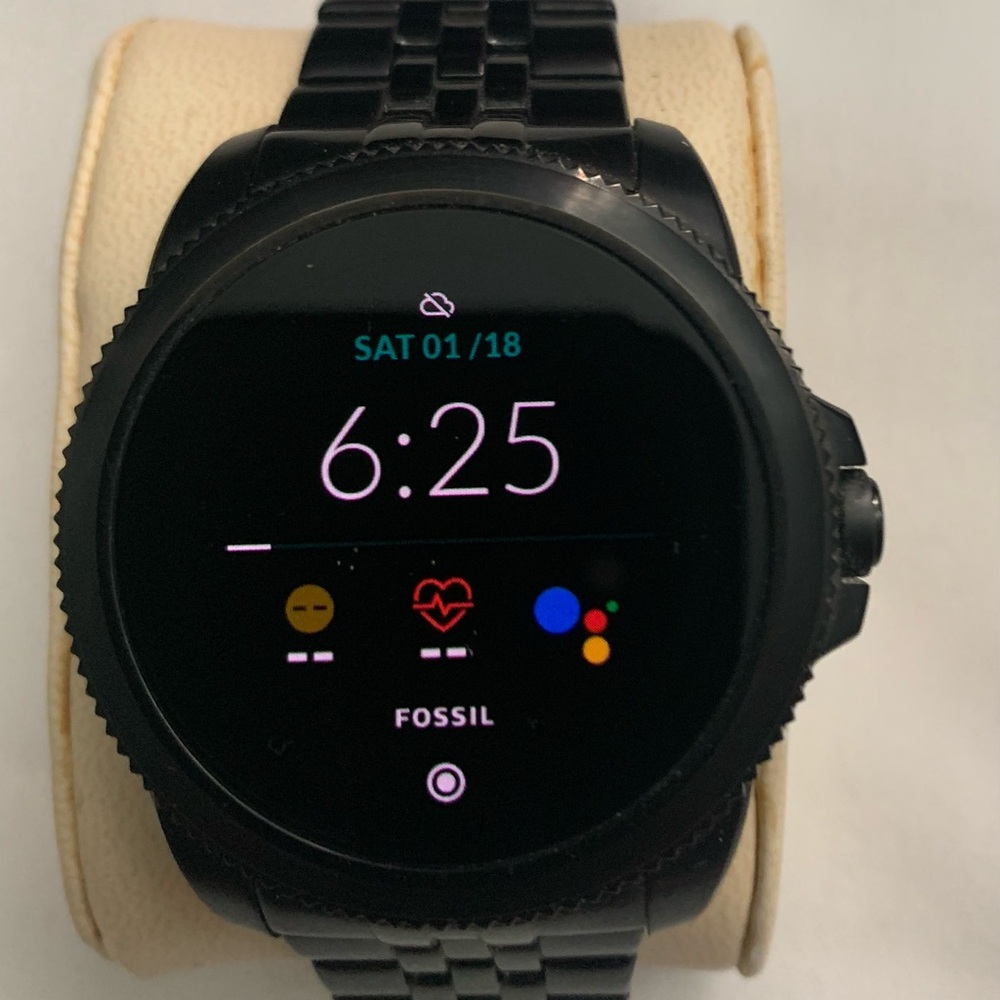 Fossil  GEN 5E 44 mm, stainless steel,smart watch.